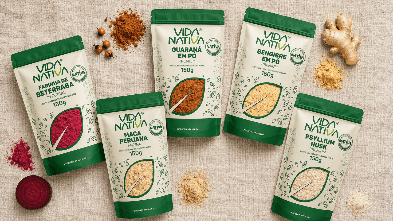 Produtos naturais Nativa Alimentos