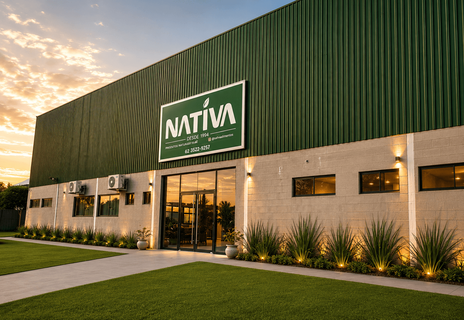 Unidade industrial Nativa Alimentos em Senador Canedo, GO