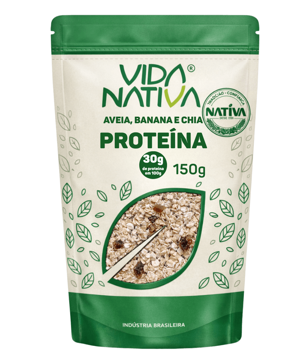 Aveia Banana Chia Proteina